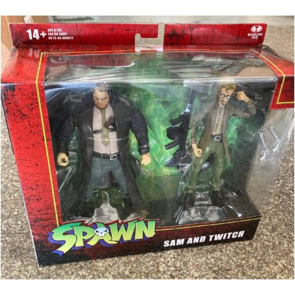 McFarlane Toys Spawn Sam & Twitch 7 inc Deluxe Figure Set - Picture 5 of 10